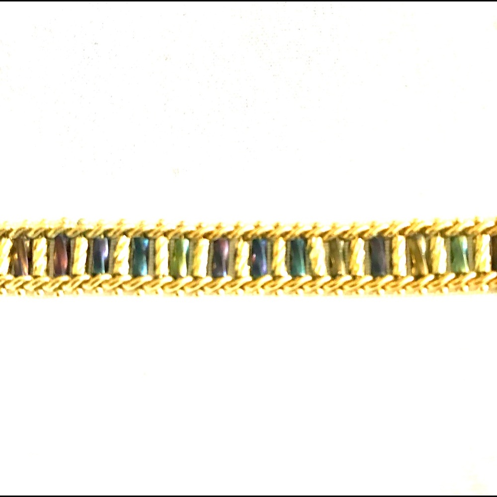 PREMIER DESIGNS Gold Tone & Shiny Stone Bracelet - Picture 2 of 3
